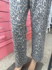 The Lacy Leopard Denim Jeans
