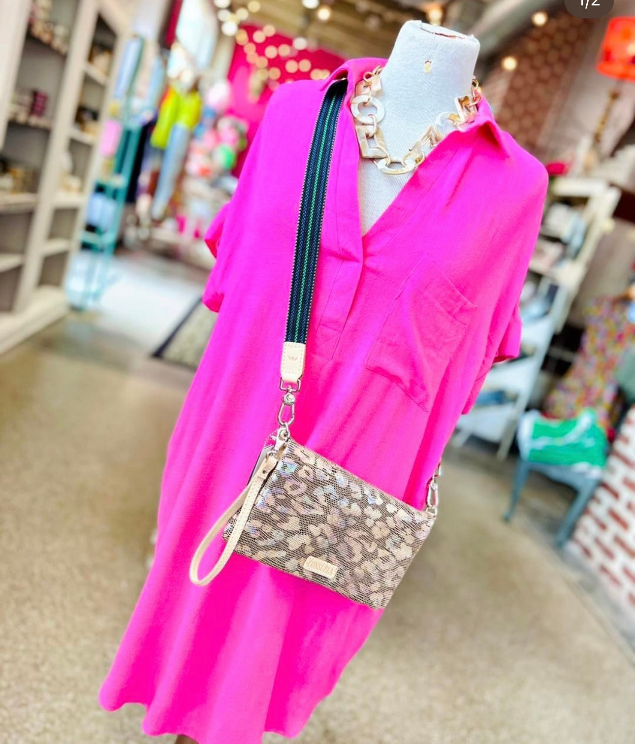 ルイガノ CONSUELA - Iris Uptown Crossbody - Metallic Dream – The Pink