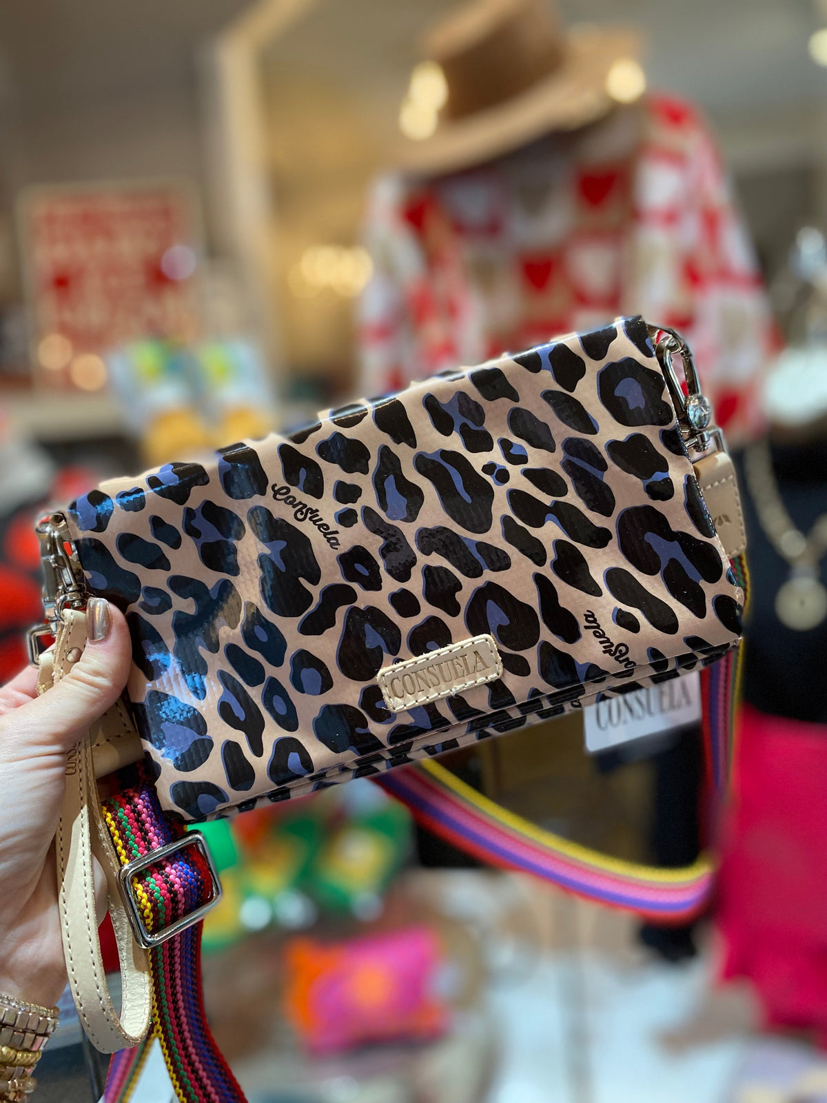 CONSUELA - Uptown Crossbody - Blue Jag
