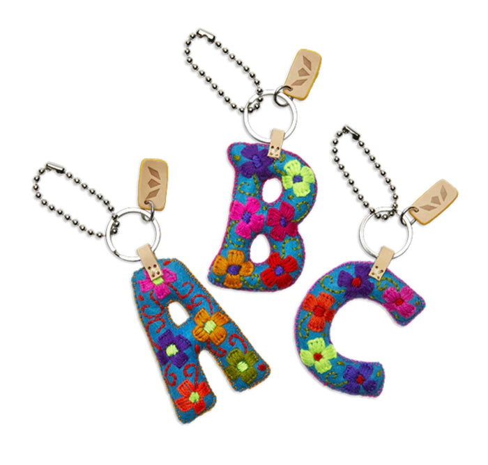 CONSUELA Alphabet CHARMS - Blue - SALE ALL SALES FINAL