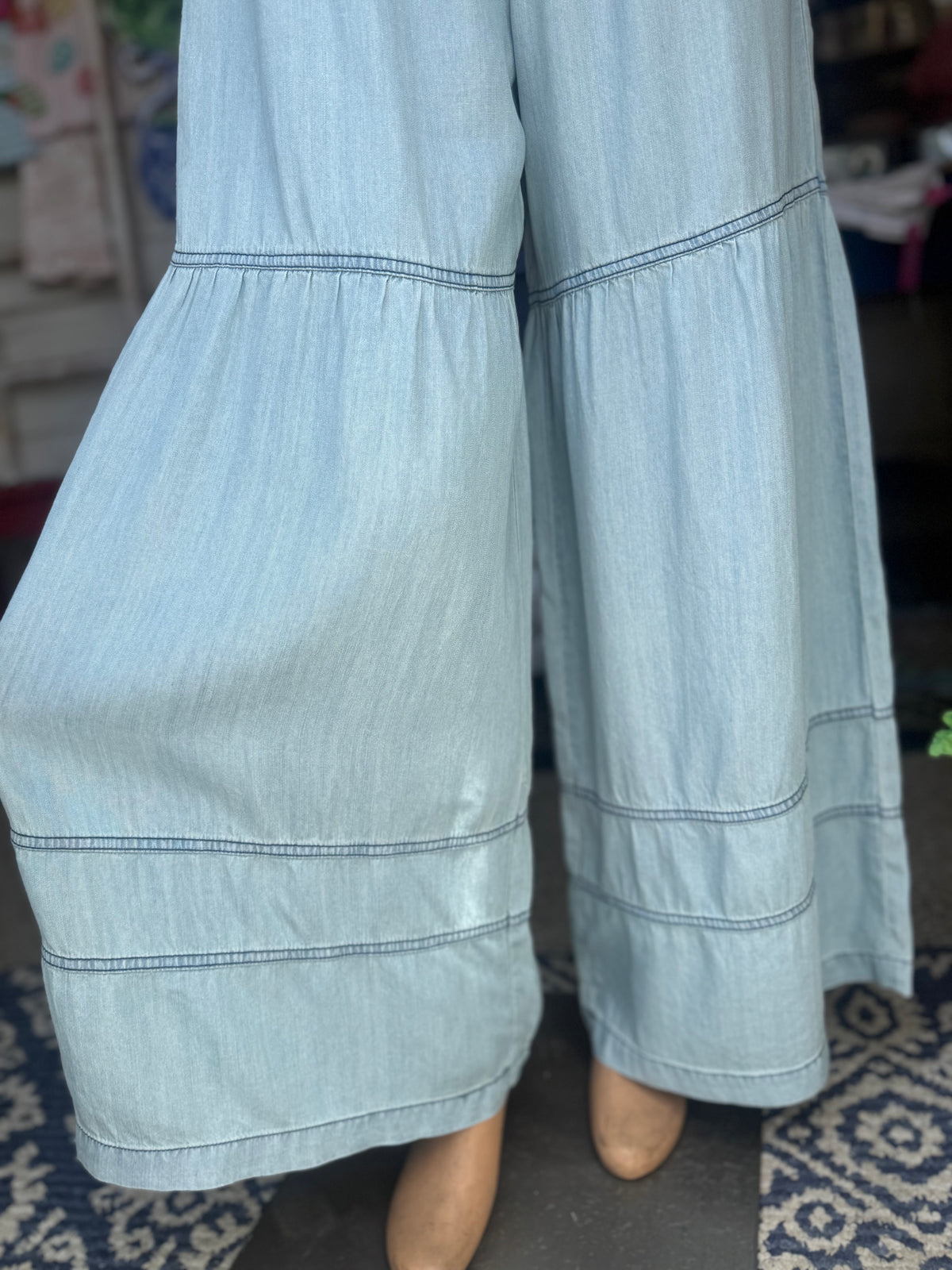 The YAYA Pants - Chambray