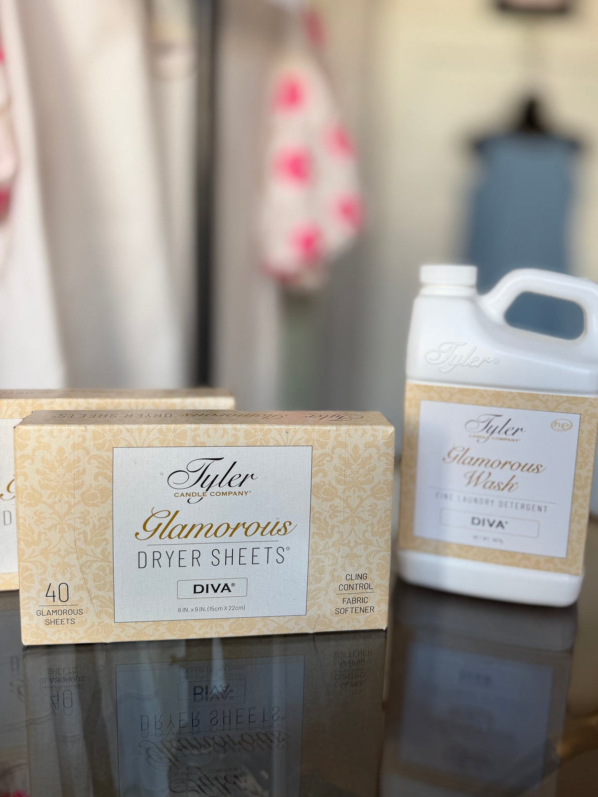 TYLER CANDLE - DRYER SHEETS - DIVA (Set of 40)