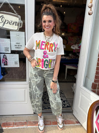 Khaki's Camo Kan Kan Barrel Jeans