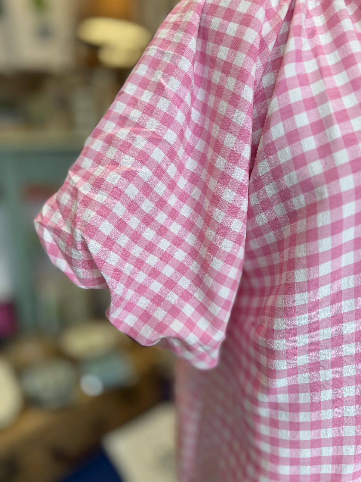 Preppy Gingham Top