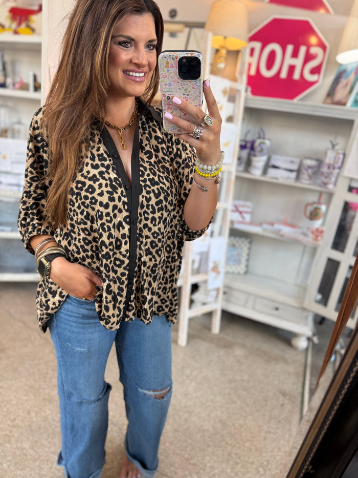 The Leopard Luxe Top - SALE
