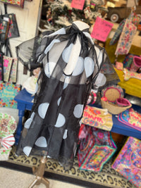 Black Tie Bubbles Dress