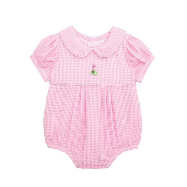 Pink Gingham Golf Bubble