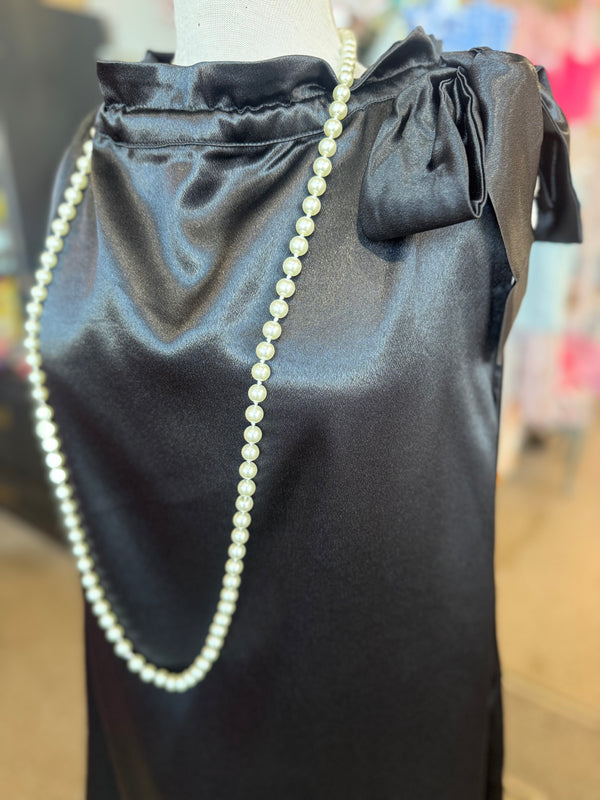 The Golden Hour Dress -Black