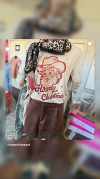 Howdy Santa Tee - SALE