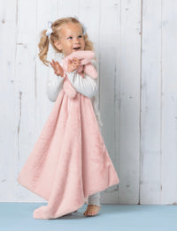 Pink bunny Cuddle Blanket