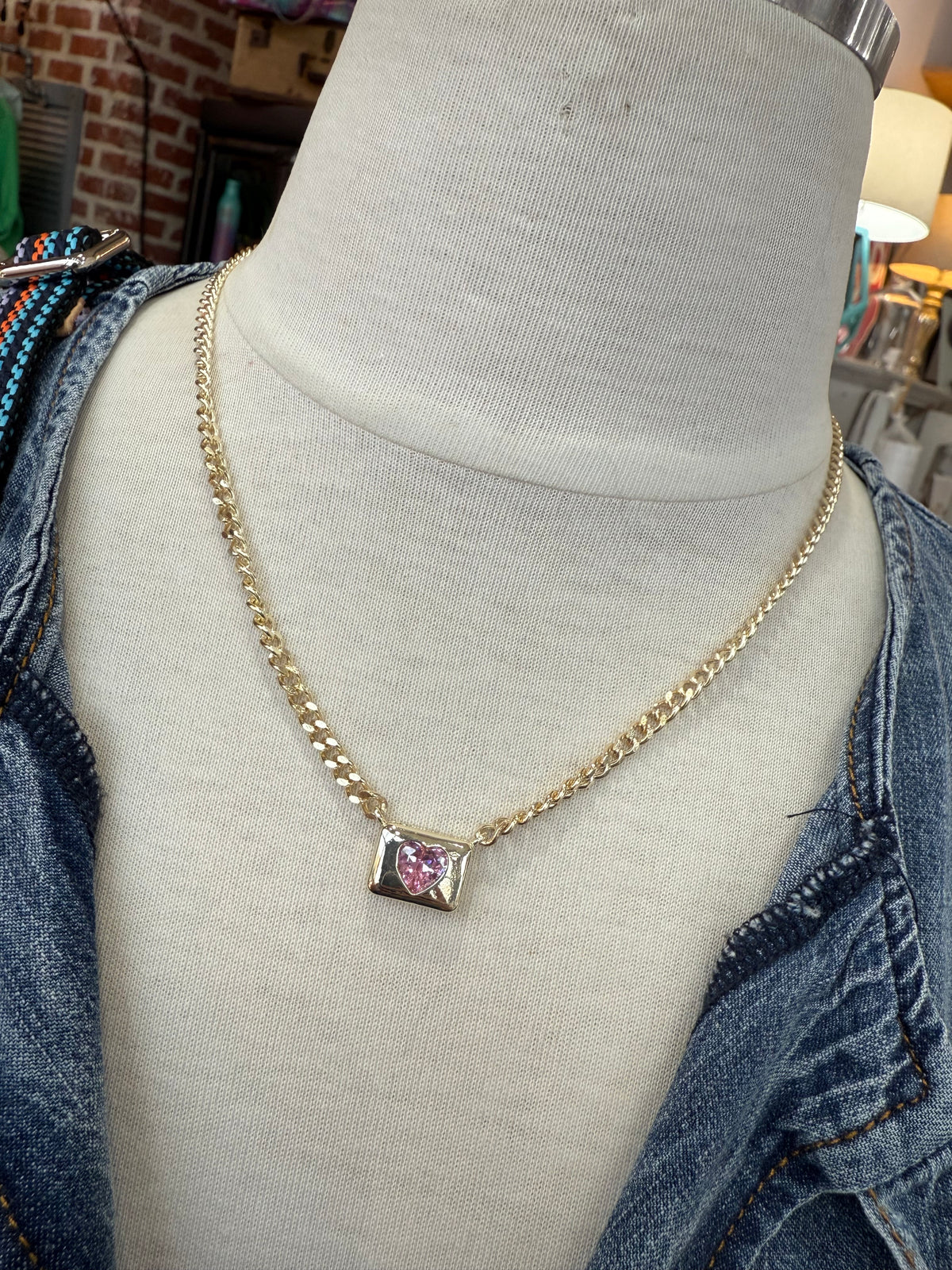 The Jaci Heart Necklace