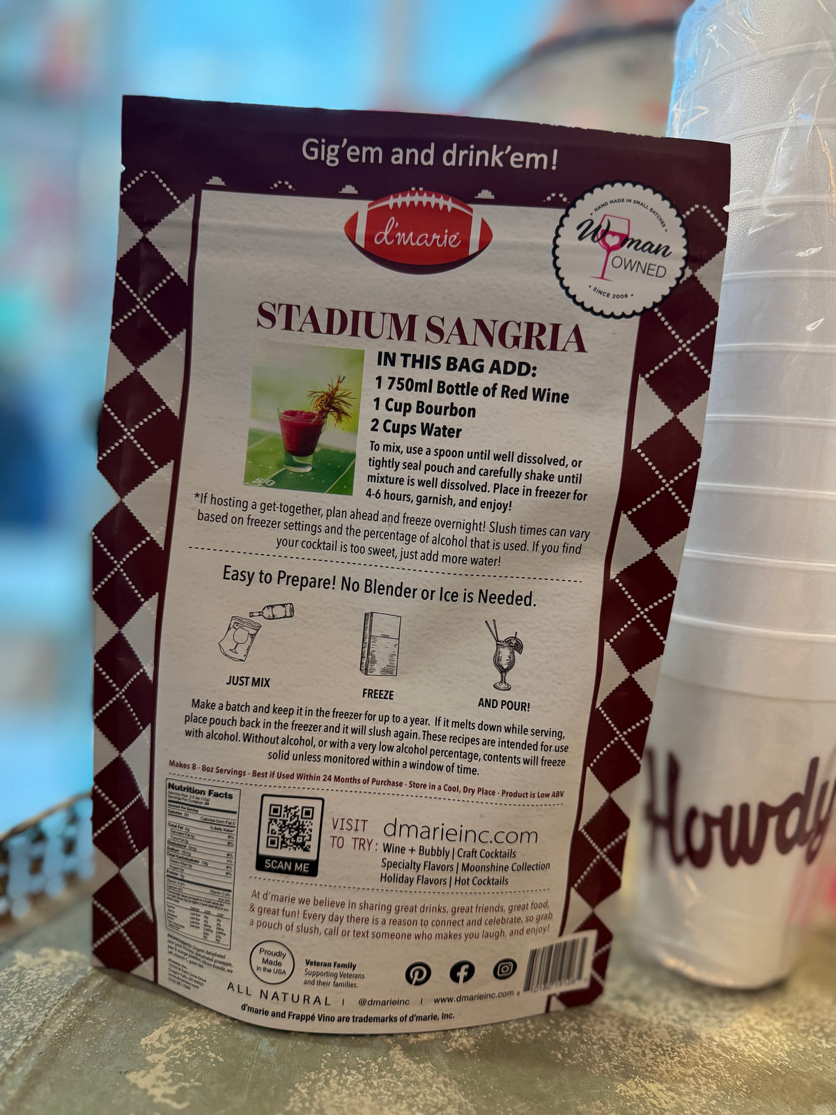 D'Marie 'Ready to Freeze' Cocktails