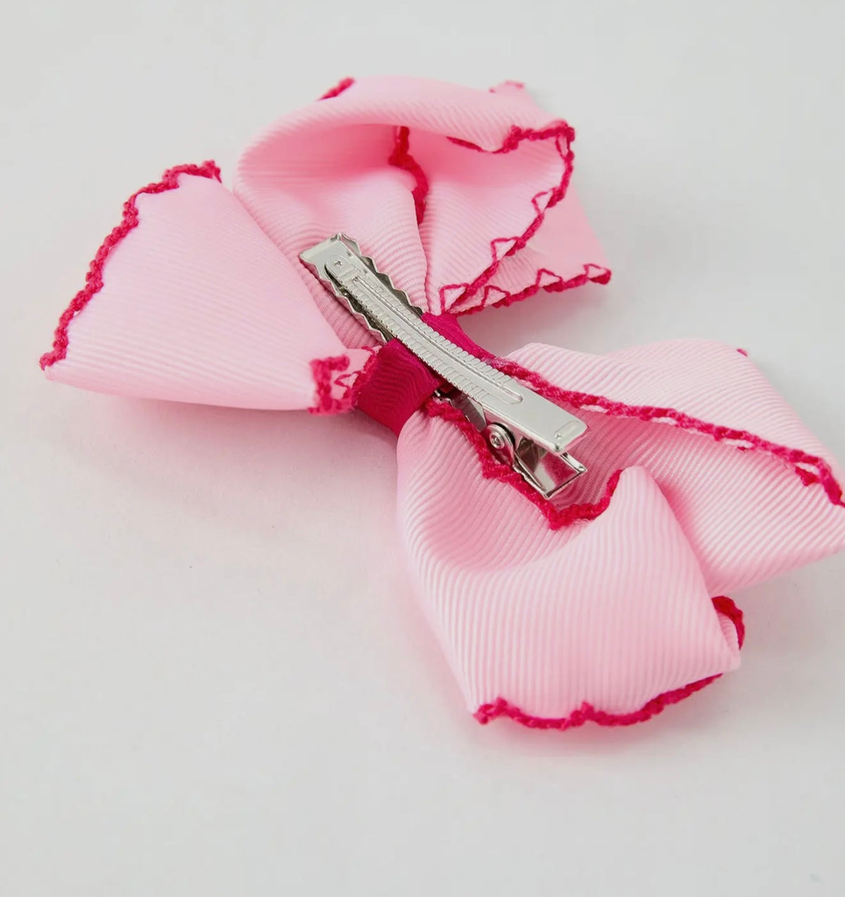 Sweet Pink Santa Bows