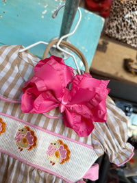 Hot Pink Bow Headband