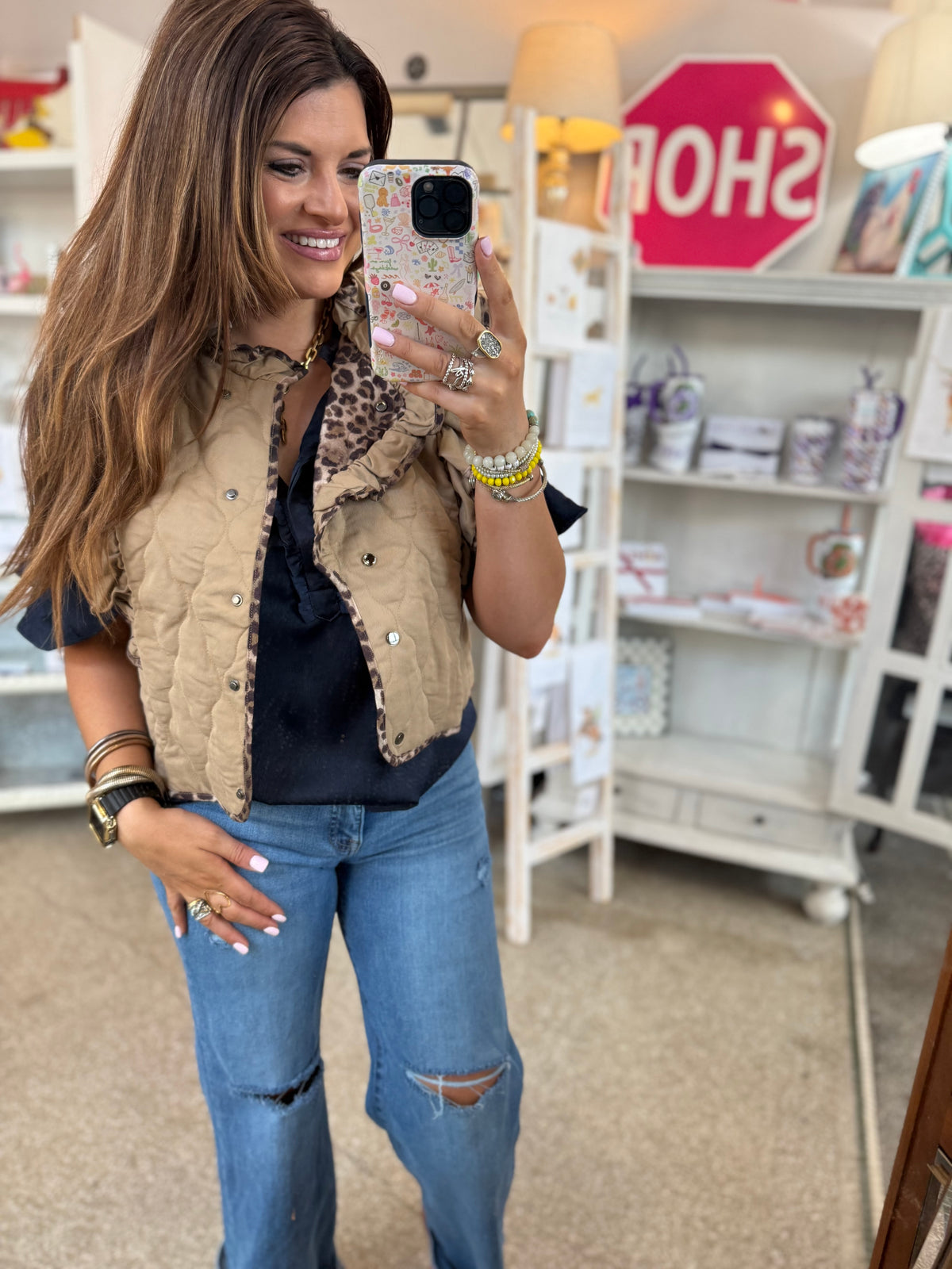 The Jaci Vest - Tan