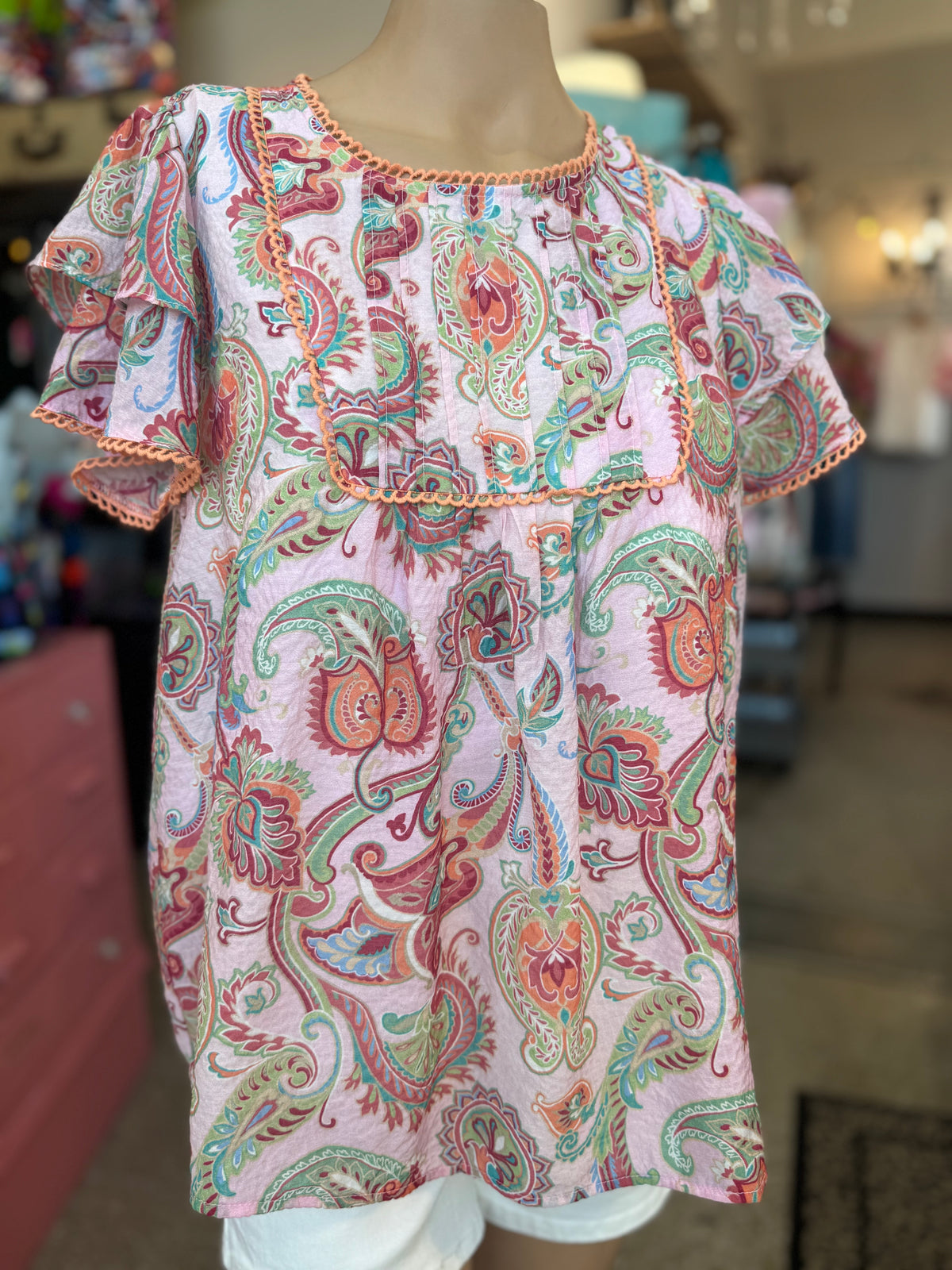 Pretty in Paisley Top