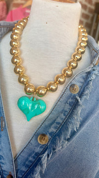 The LALA heart necklace