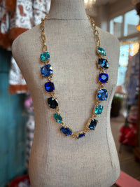 The Kaylee Rhinestone Necklace -Assorted