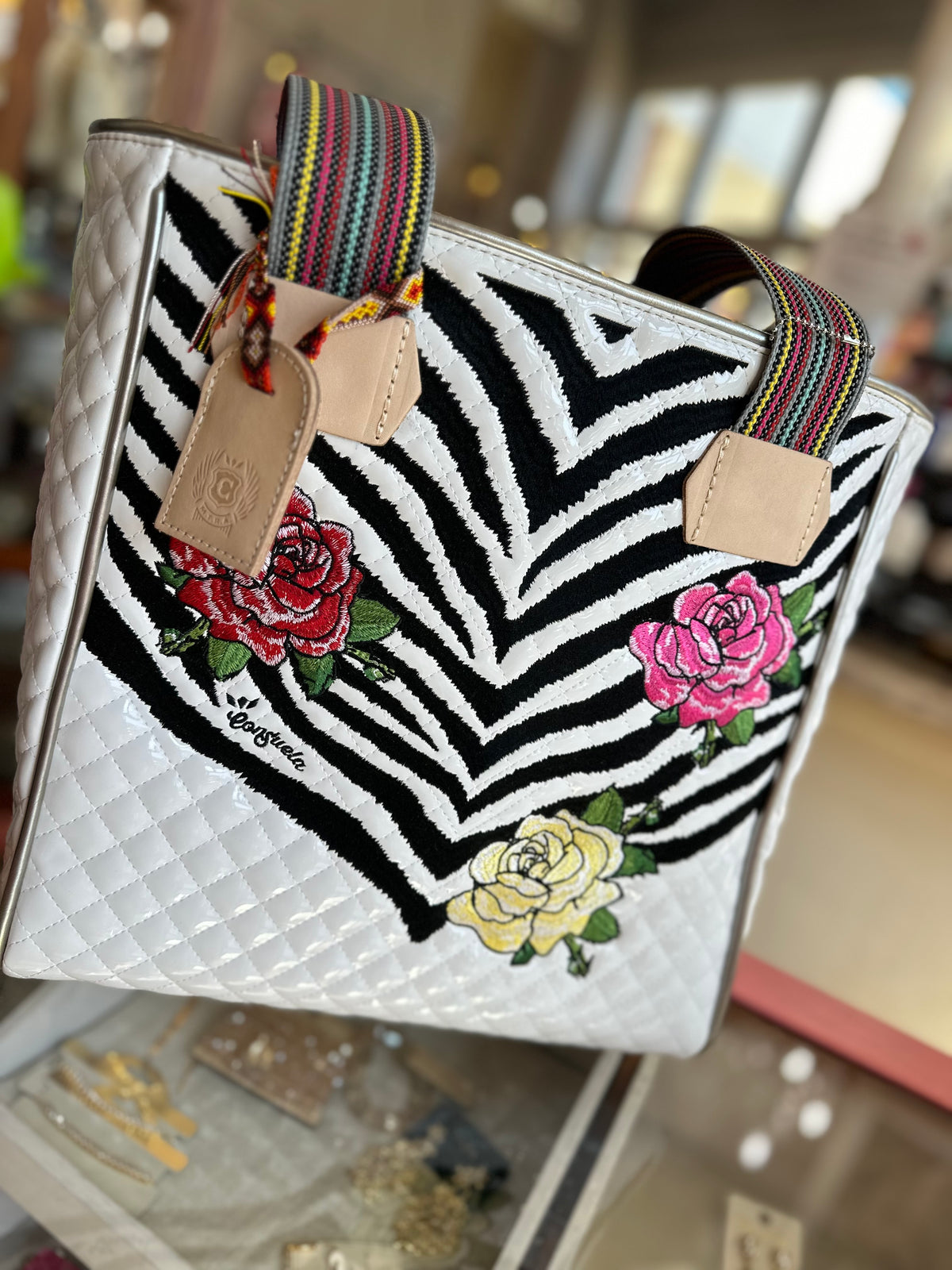 CONSUELA  - Classic Tote - Zebra Love