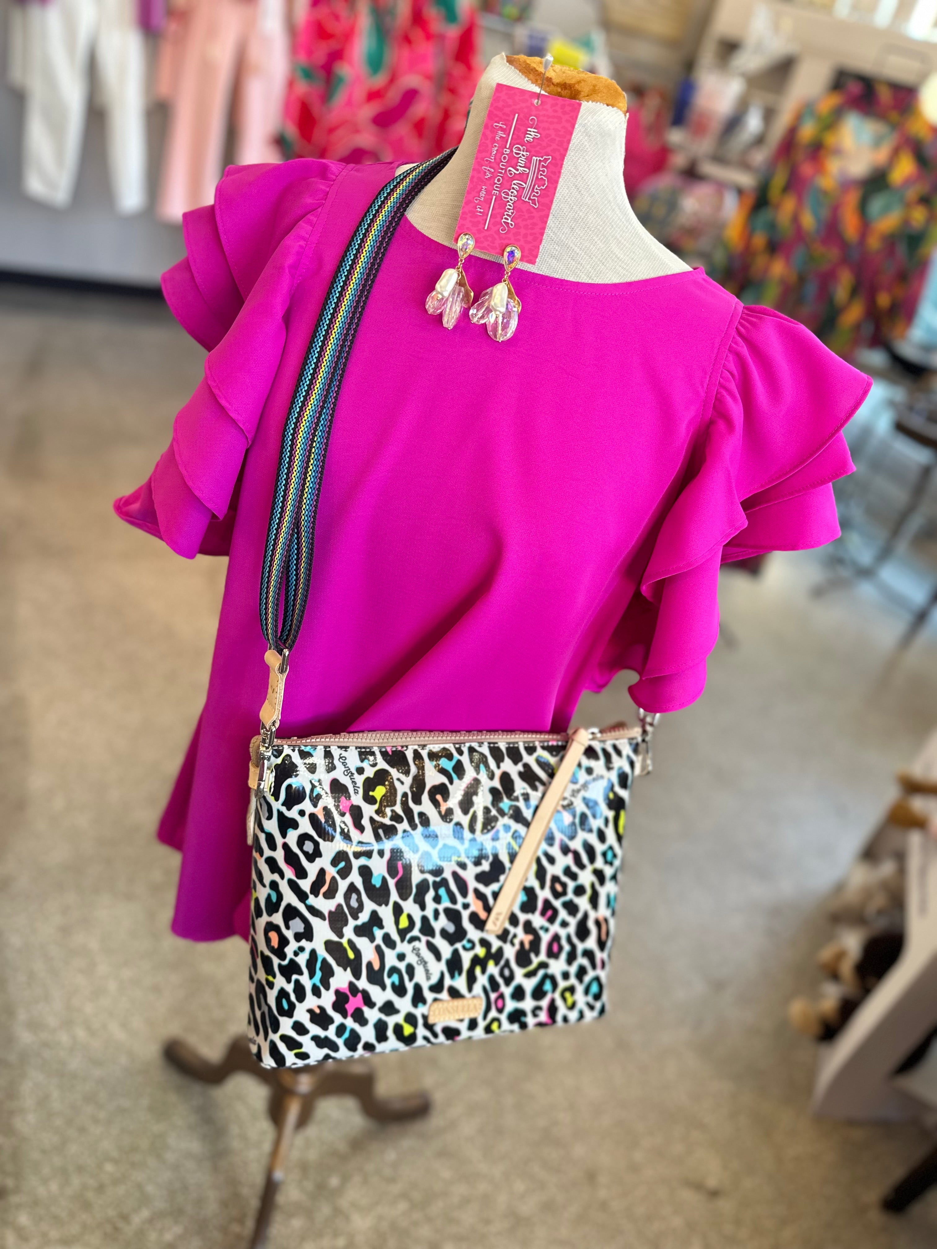 CONSUELA - Downtown Crossbody - COCO – The Pink Leopard