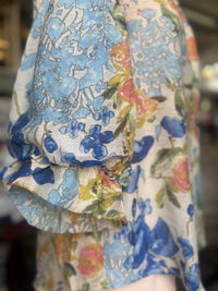 Watercolor Wildflower Top
