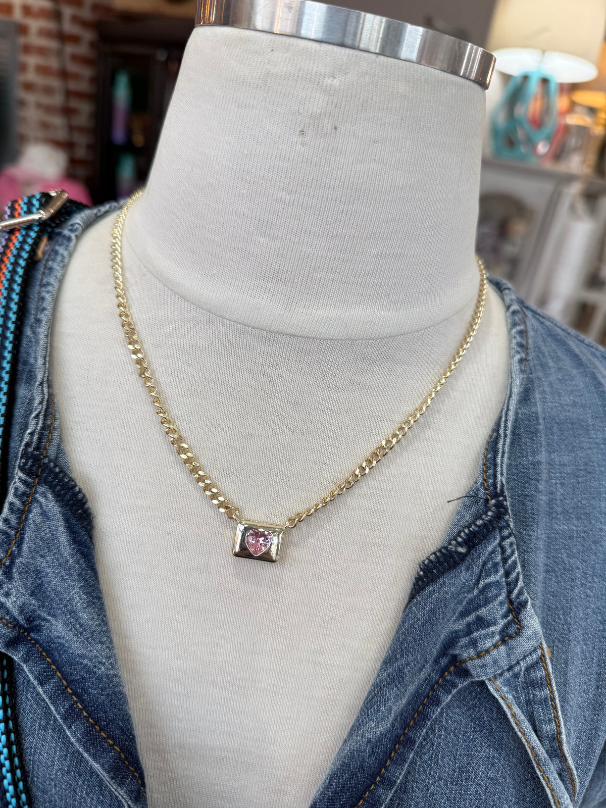 The Jaci Heart Necklace