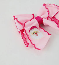 Sweet Pink Santa Bows