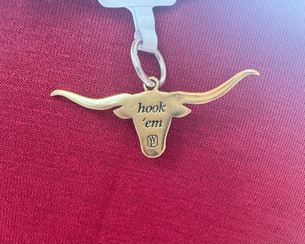 Waxing Poetic - Hook 'Em Pendant