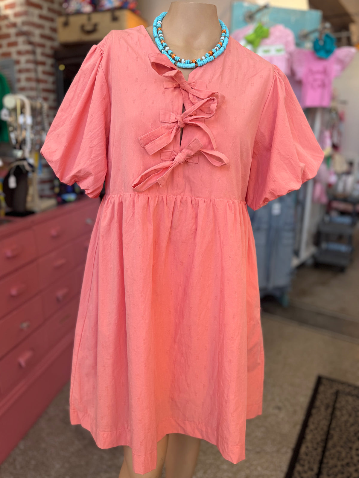 The Coral Dreamer Dress