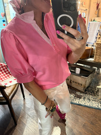 The Pretty Little Polo - Bubble Gum Pink