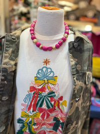 Champagne & Cotton Candy Necklace