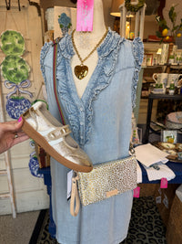 Preppy Denim Dress