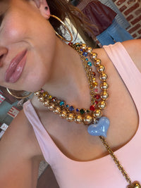 The BB heart necklace