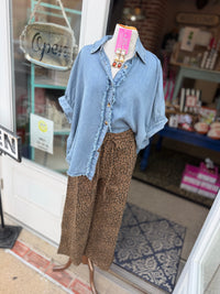 The YAYA denim top