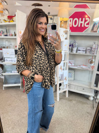 The Leopard Luxe Top