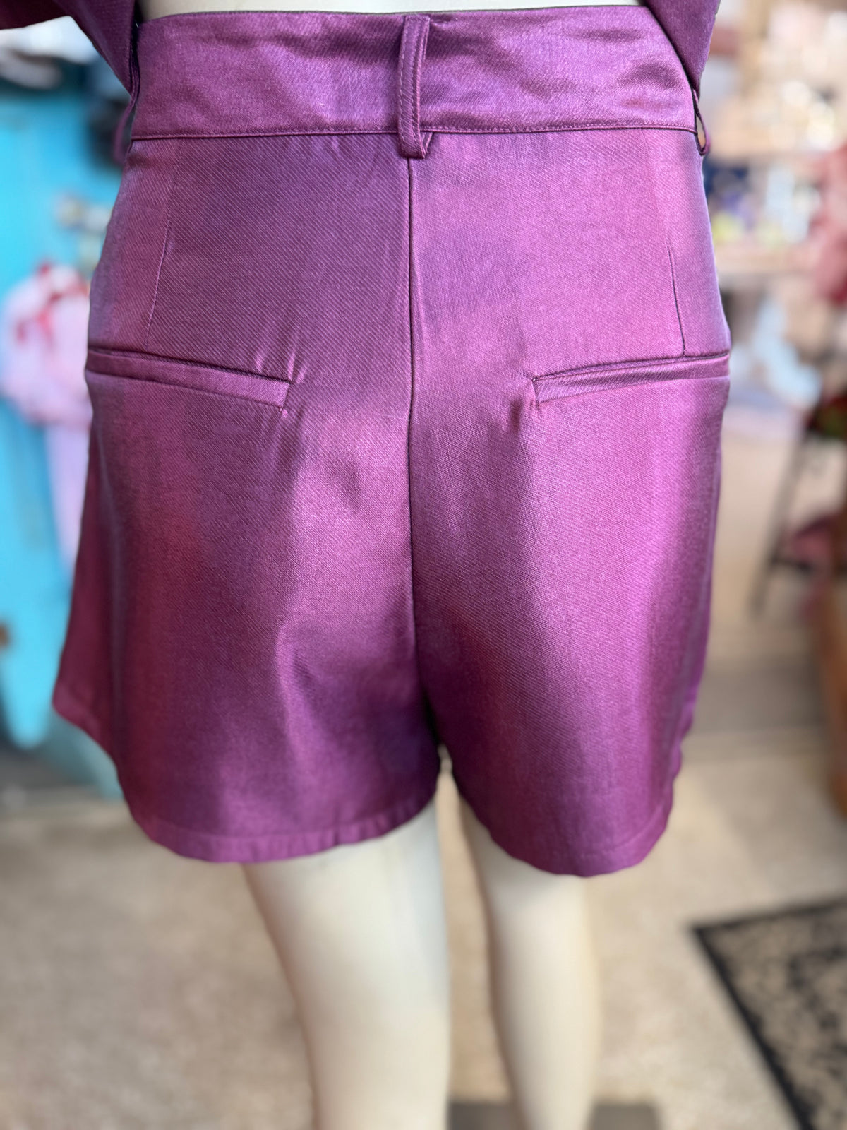 The Sidney Shorts - Plum
