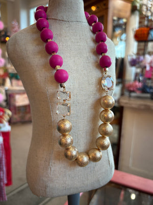 Shimmer Pop Glam Necklace