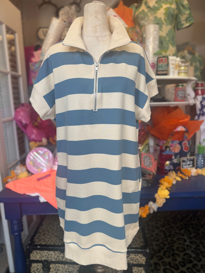 Coastal Breeze Striped Dress