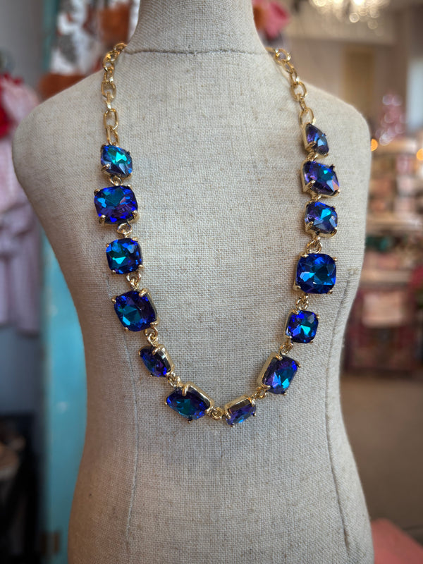 The Kaylee Rhinestone Necklace -Assorted