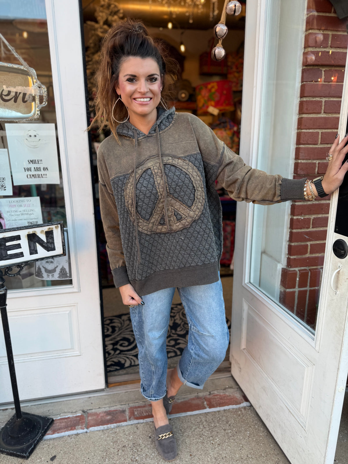 Oversized Peace Sweater