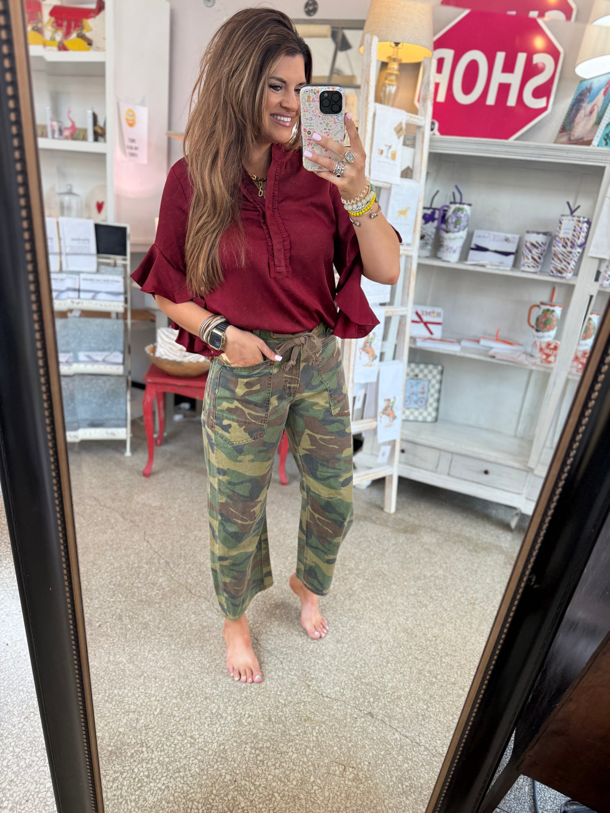 The Kaylee Camo Jeans