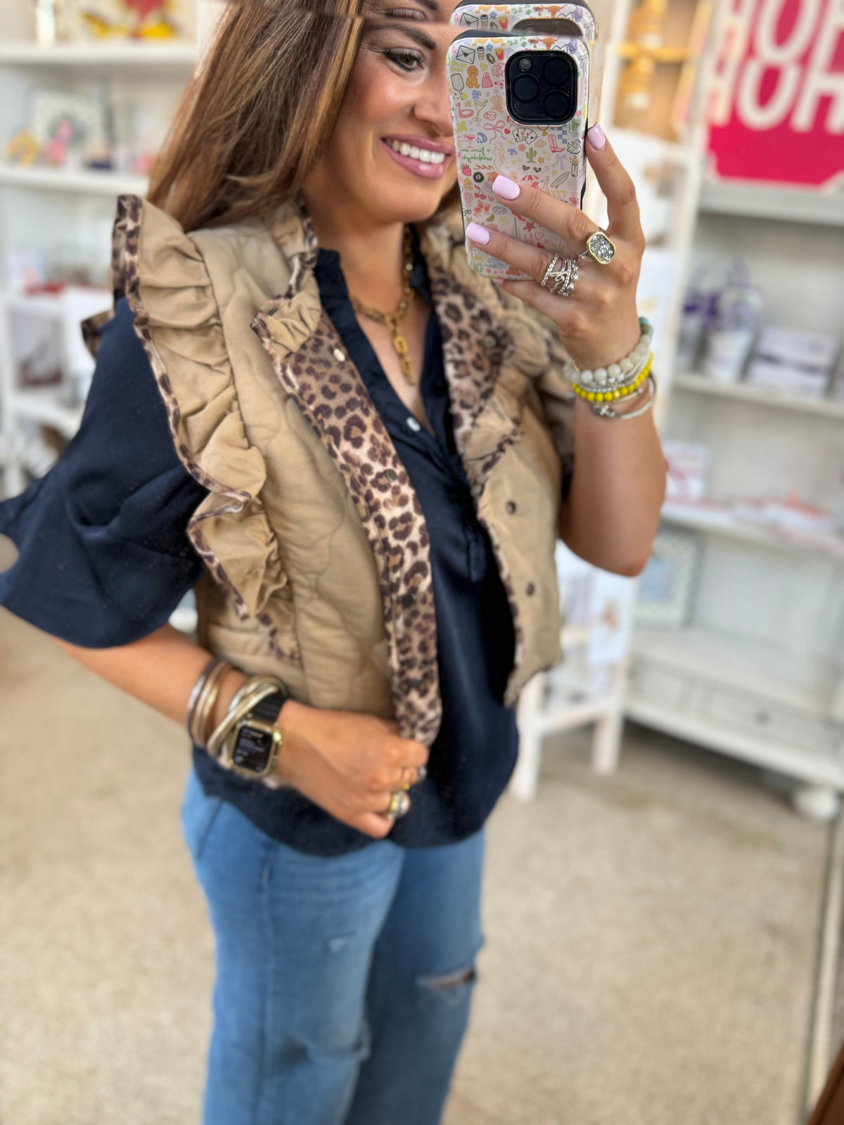 The Jaci Vest - Tan