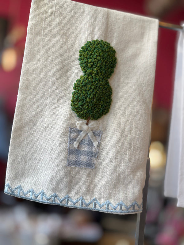 Topiary Tea Towel