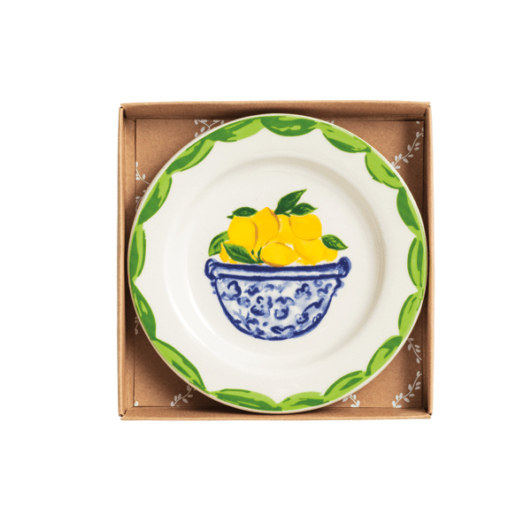 Lemon Bowl Tidbit Plate