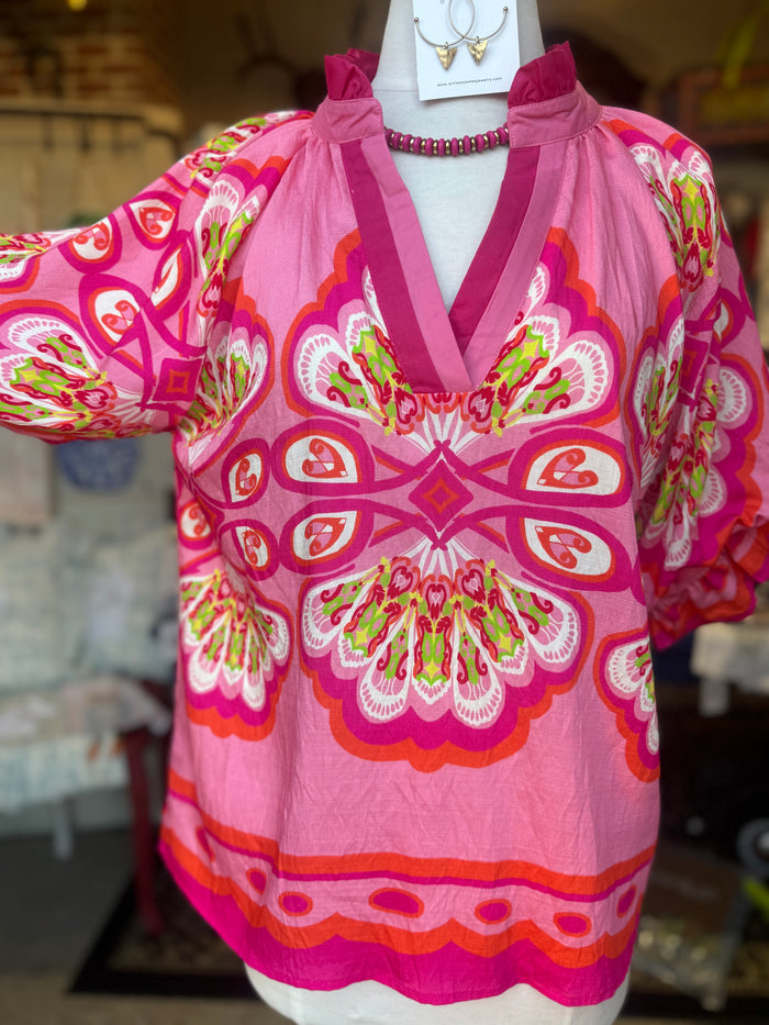 The Bold Bloom Top
