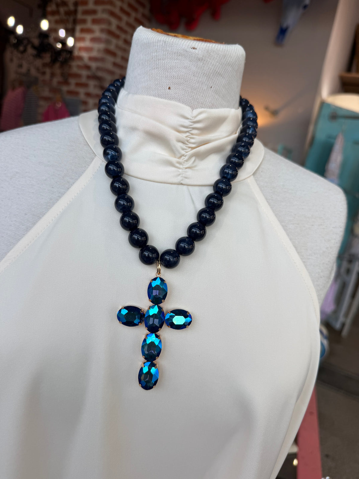 LALA Cross Necklace