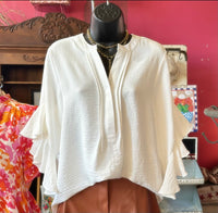 The Kaycee Top - Ivory-RESTOCK!!!