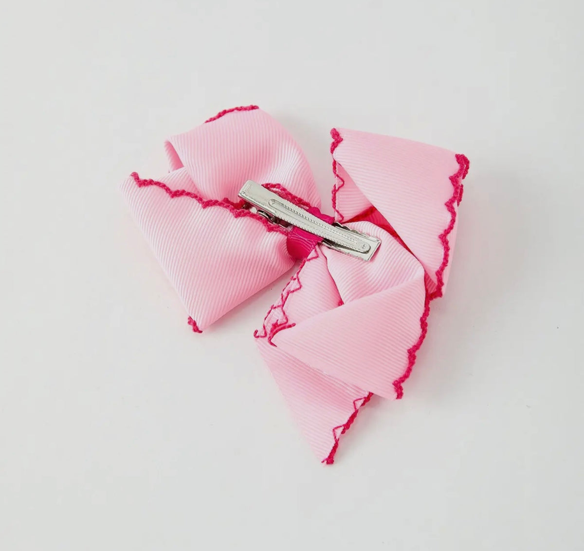 Sweet Pink Santa Bows