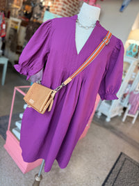 The Bailey Dress - Berry