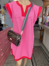 Cherry Stripe Dress